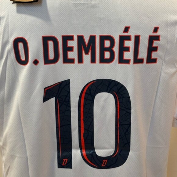 Paris Saint Germain Ousmane Dembele  Jersey # 10 , Unisex - Picture 8 of 12